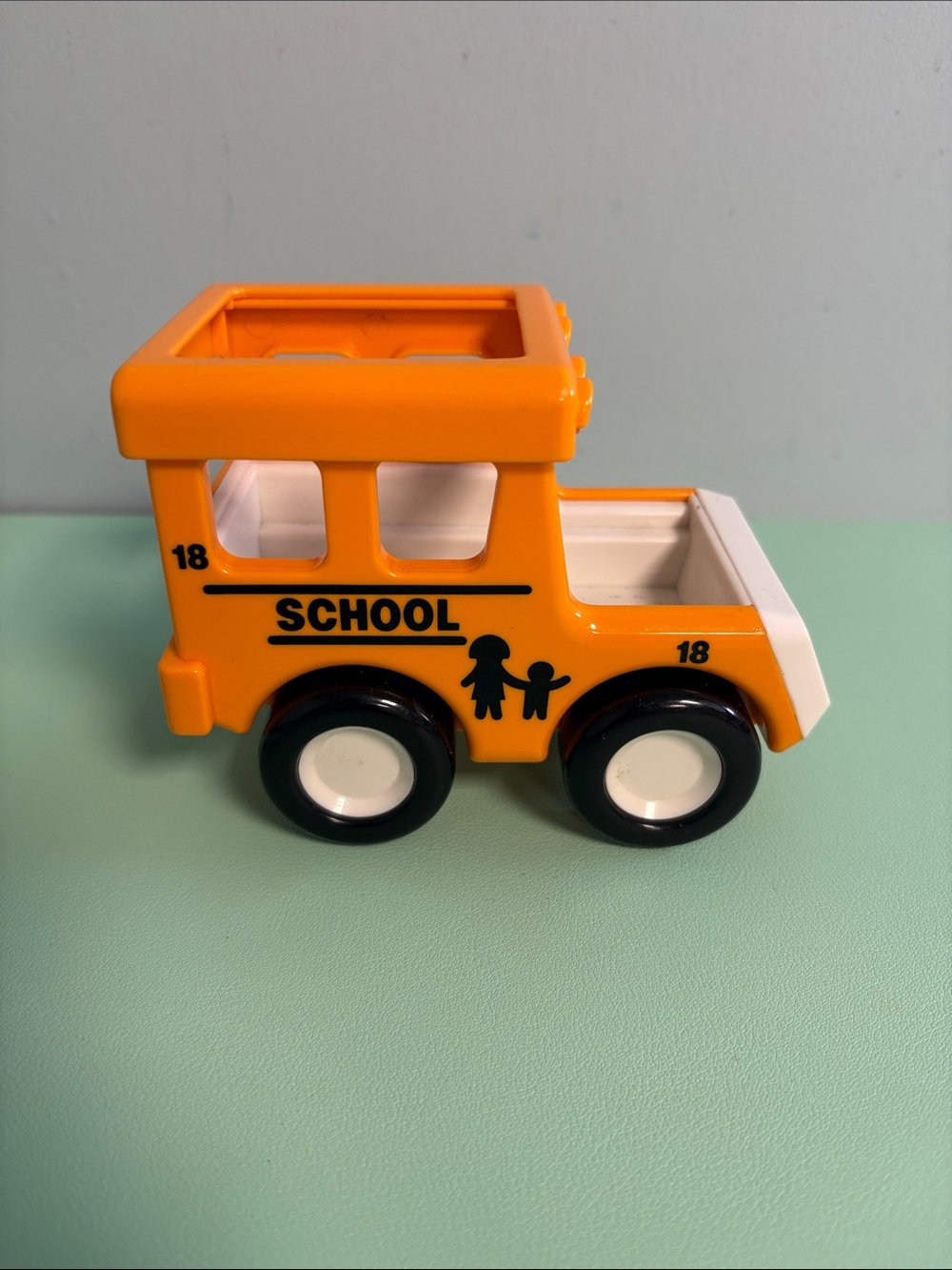 Vintage 1987 Tonka Yellow School Bus Toy Car, Kids Vehicle Toy
